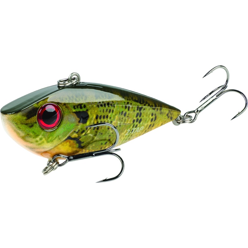 Strike King Red Eyed Shad Tungsten, 2 3/8", 0.5 Oz, 2-Tap Lipless