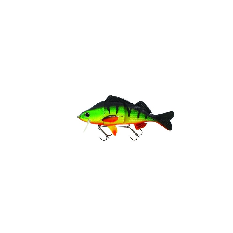 Westin Percy the Perch Jointed Hybrid Swimbait 7-7/8" Crazy Firetiger