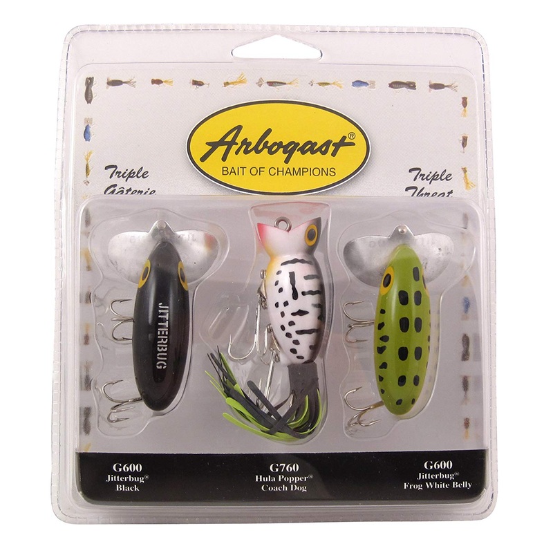 Arbogast PK3ARB2 Triple Threat 3 Pack