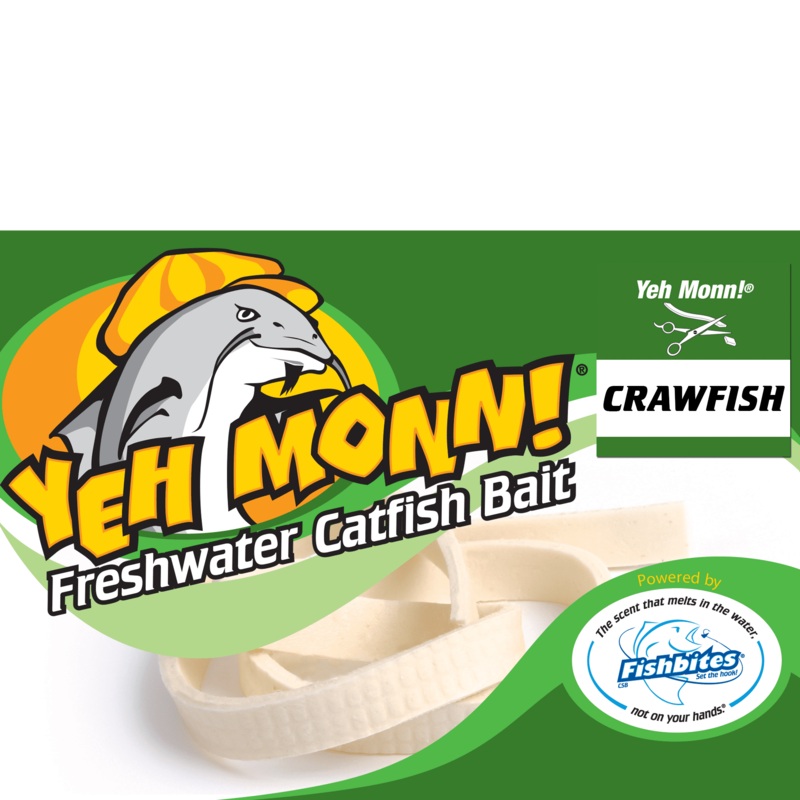 Fishbites Yeh Monn! Catfish Bait, Crawfish