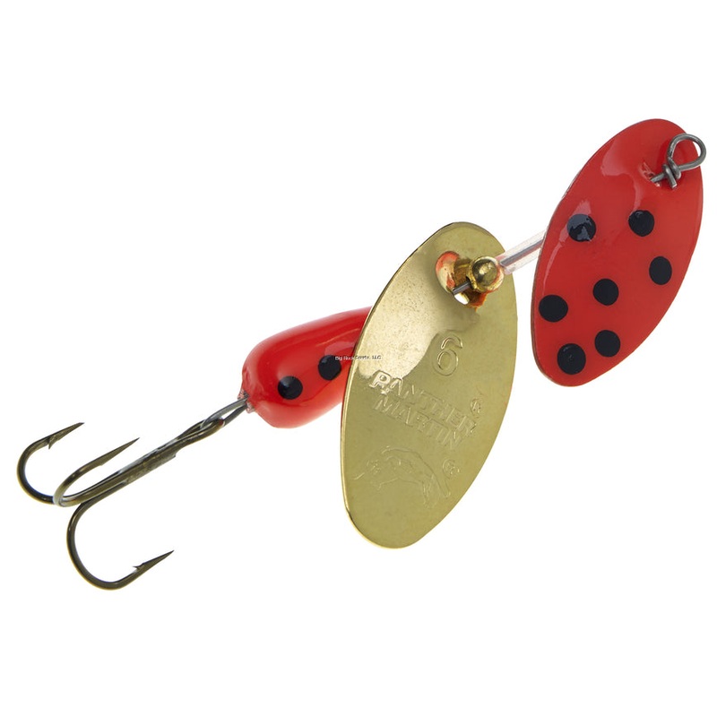 Panther Martin DualFlash #6 Fluorescent/Gold