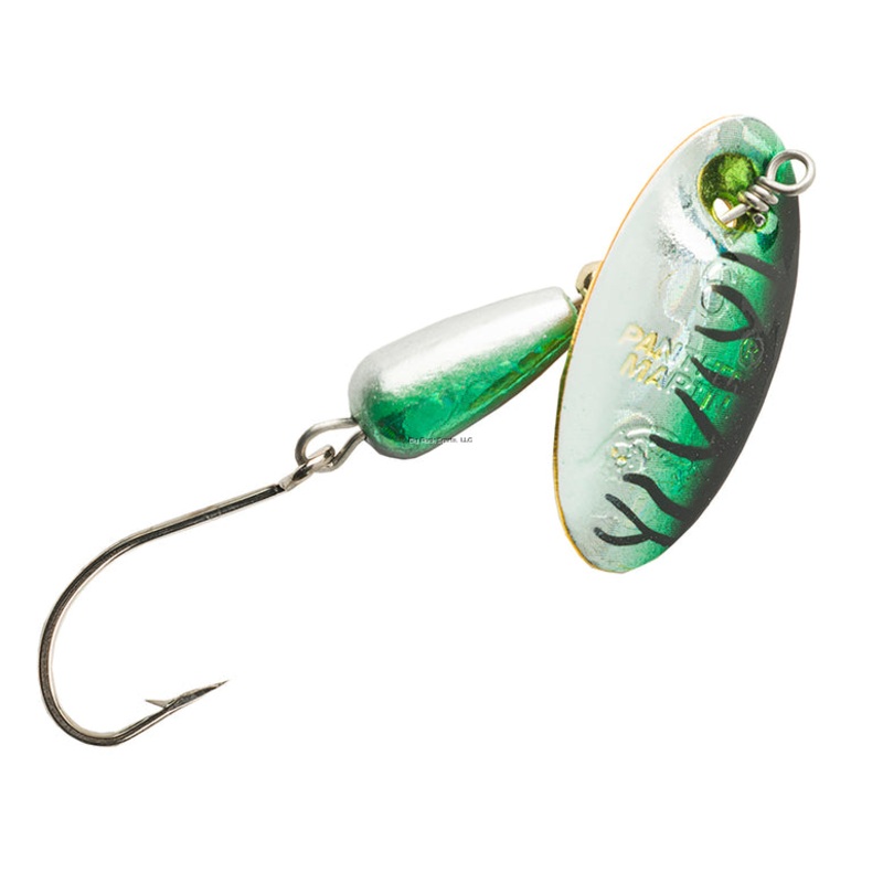 Panther Martin SingleHook Holo Tiger, 1/4 oz Green/White