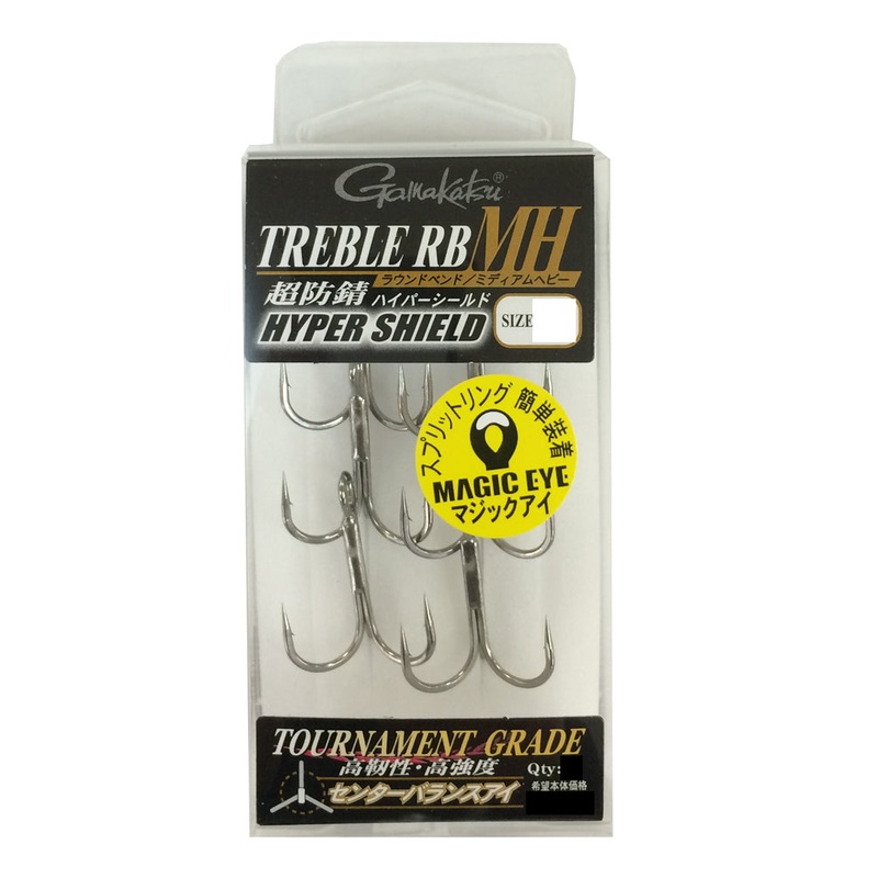 Gamakatsu Treble RB-MH [Hyper shield coat] #1/0