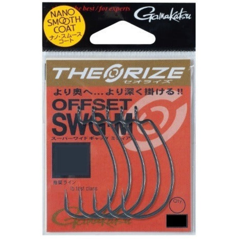 Gamakatsu Theorize Offset SWG-M [Nano smooth coat] #1