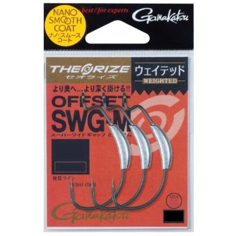 Gamakatsu Theorize SWG-M Weighted [Nano smooth coat] #6/0-3.5g