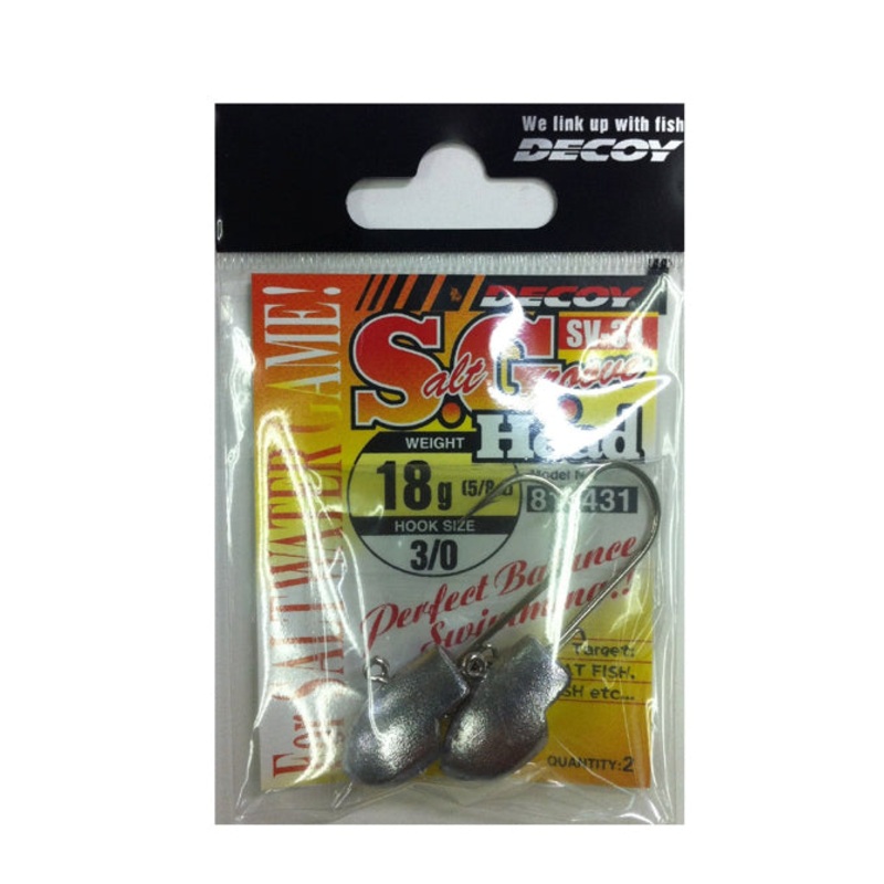 Decoy Jig Head SV-34 S.G.Head  #3/0-5/8oz