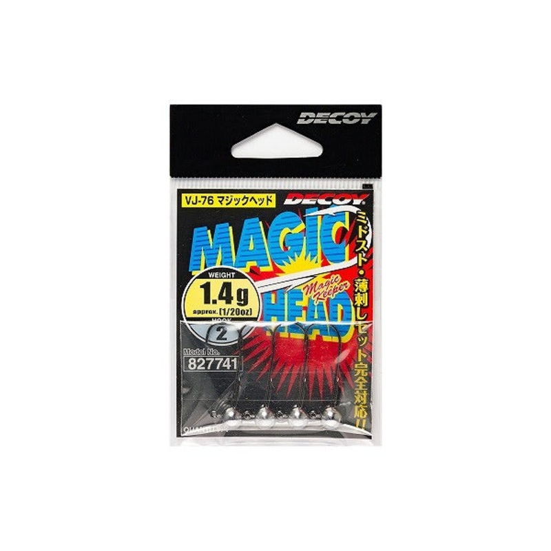 Decoy Jig Head VJ-76 Magic Head #2-1.4g