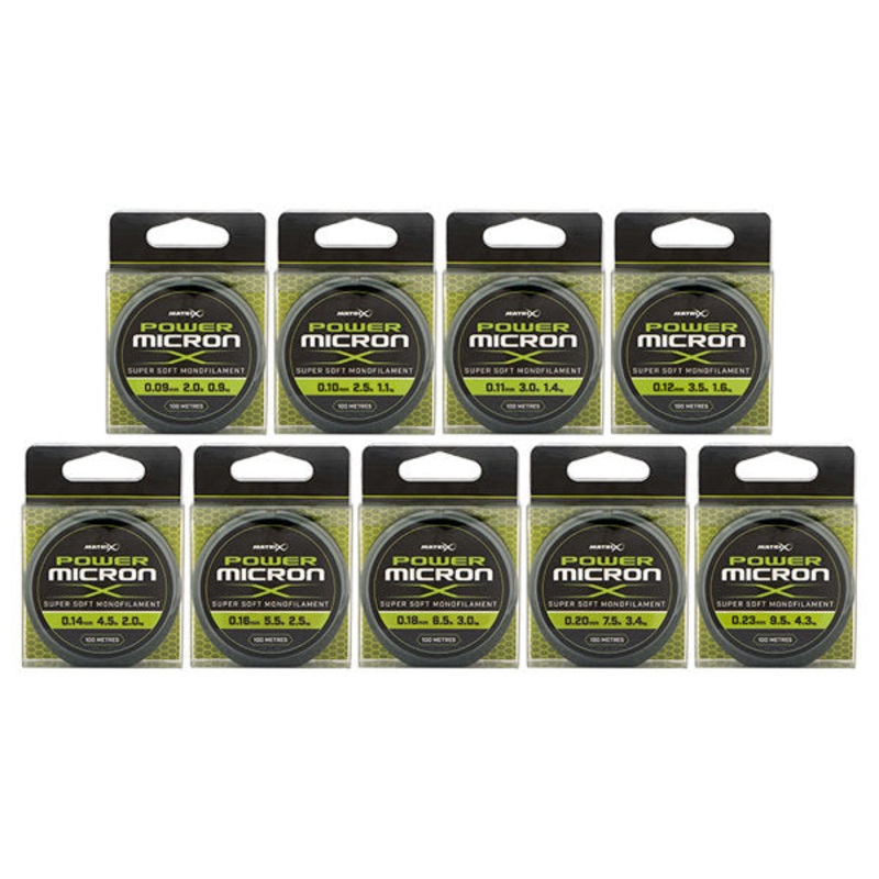Matrix Power Micron X Hooklength and Pole Rig Line