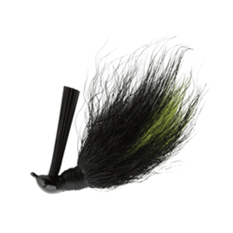 Booyah Bucktail Jig 1/8oz Black/Chartreuse