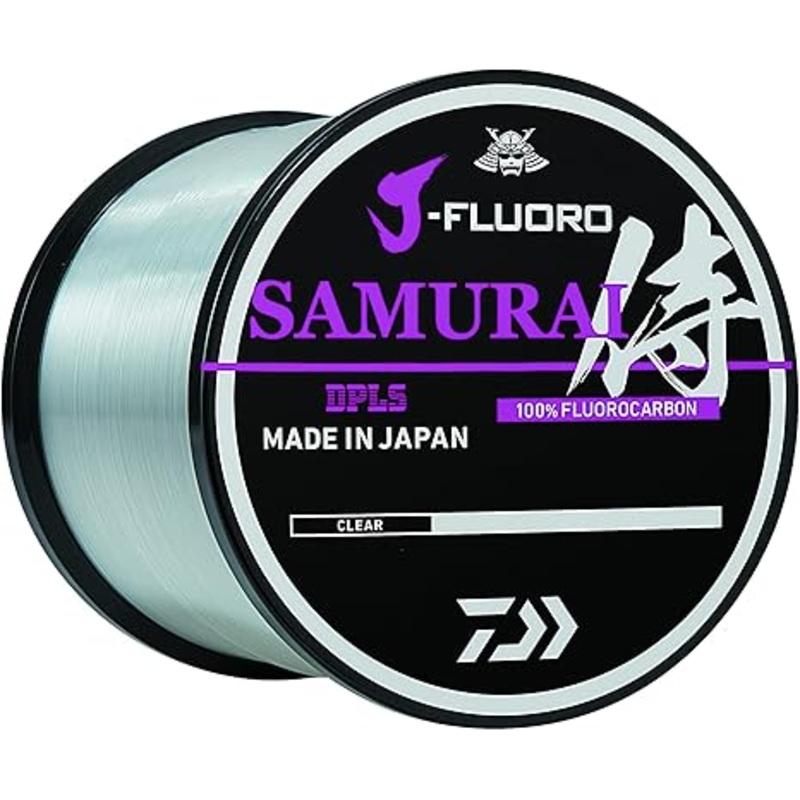 Daiwa J-Fluoro Samurai Fluorocarbon Line, 25lb 1000yd