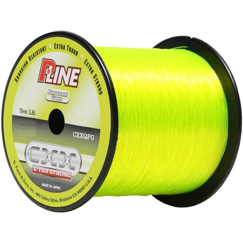 P-Line CXXQFG-25 CXX X-Tra Strong Mono 25lb 500yd Spool Fluorescent