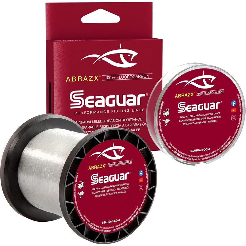 Seaguar AbrazX 100% Fluorocarbon Main Line 8lb 1000yd
