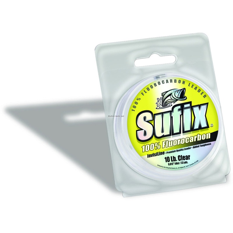 Sufix Invisiline Fluorocarbon Leader 33yd 80lb Clear