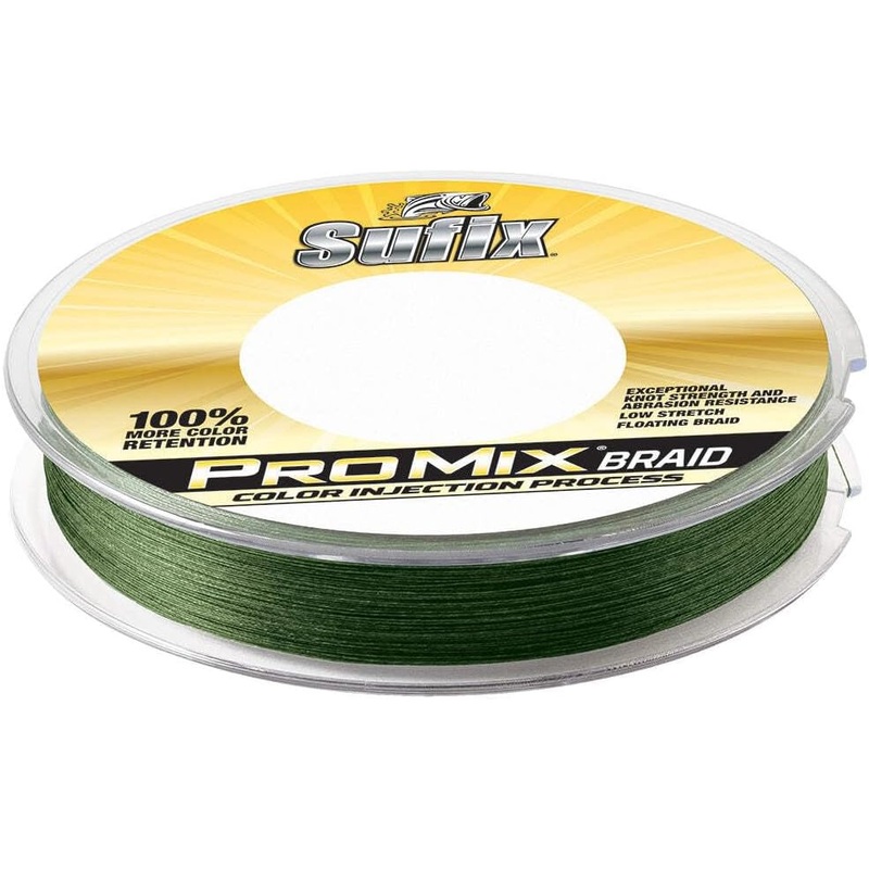Sufix ProMix Braid, 300yd, Low Vis Green, Boxed