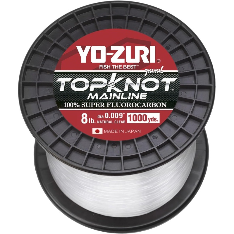 Yo-Zuri SuperBraid Bulk 8lb 1000yd Natural Clear