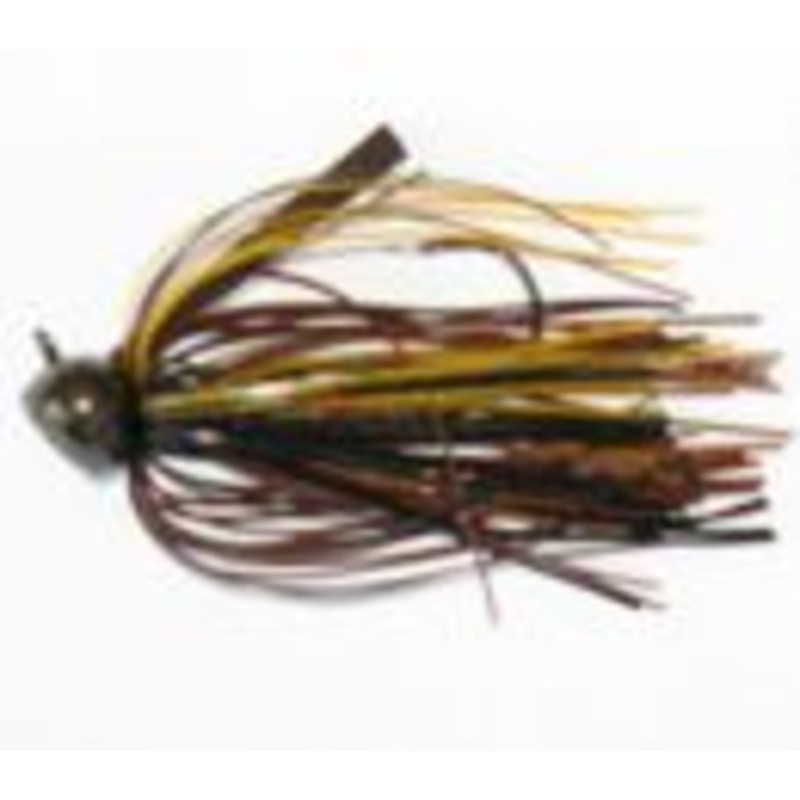 Buckeye Football  Jig 3/4oz Gold Craw