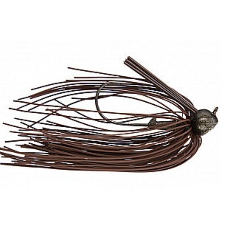 Buckeye Football Mop Jig 1/2oz Brown