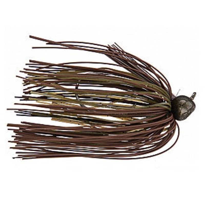 Buckeye Football Mop Jig 1/2oz Green Pumpkin