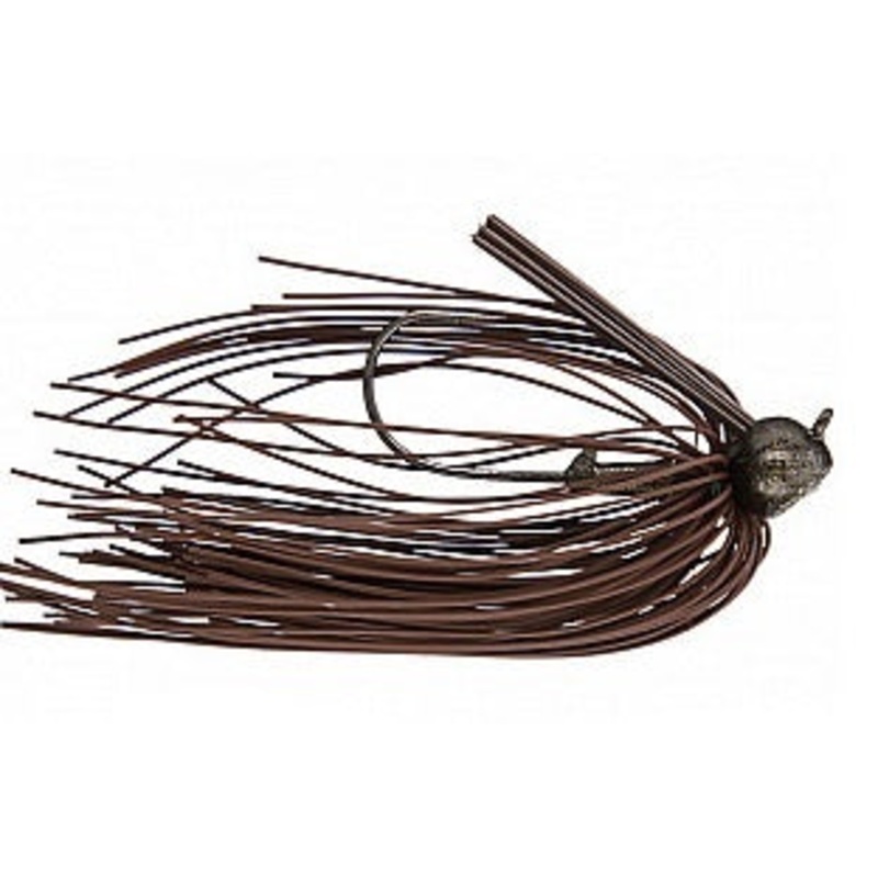 Buckeye Football Mop Jig 3/4oz Brown