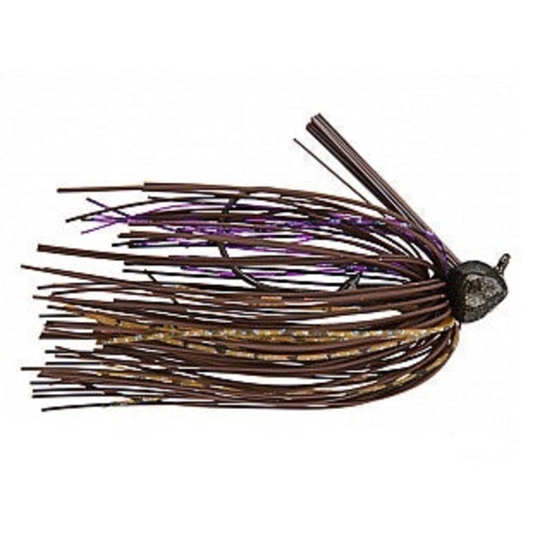 Buckeye Football Mop Jig 3/4oz Peanut Butter & Jelly