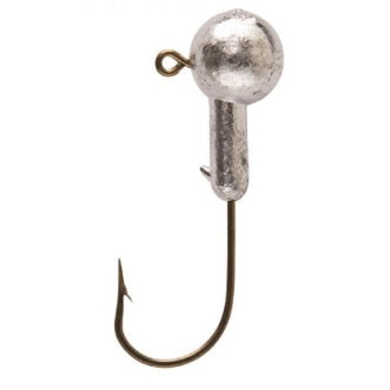 Eagle Claw Jig Head 1/2 25ct Unpainted