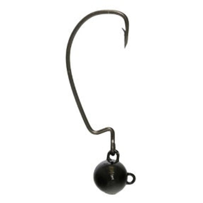 Eagle Claw Trokar Swing Head 3/8oz 4/0 4ct Black
