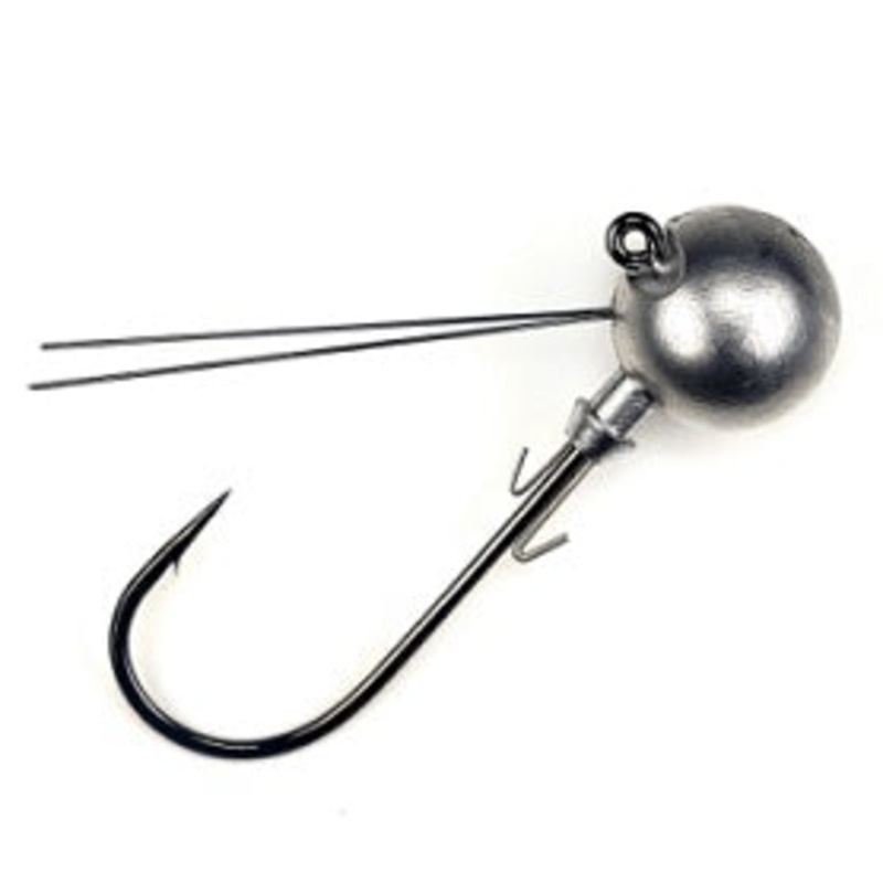 Gamakatsu Round Weedless Head  1/8oz 3ct