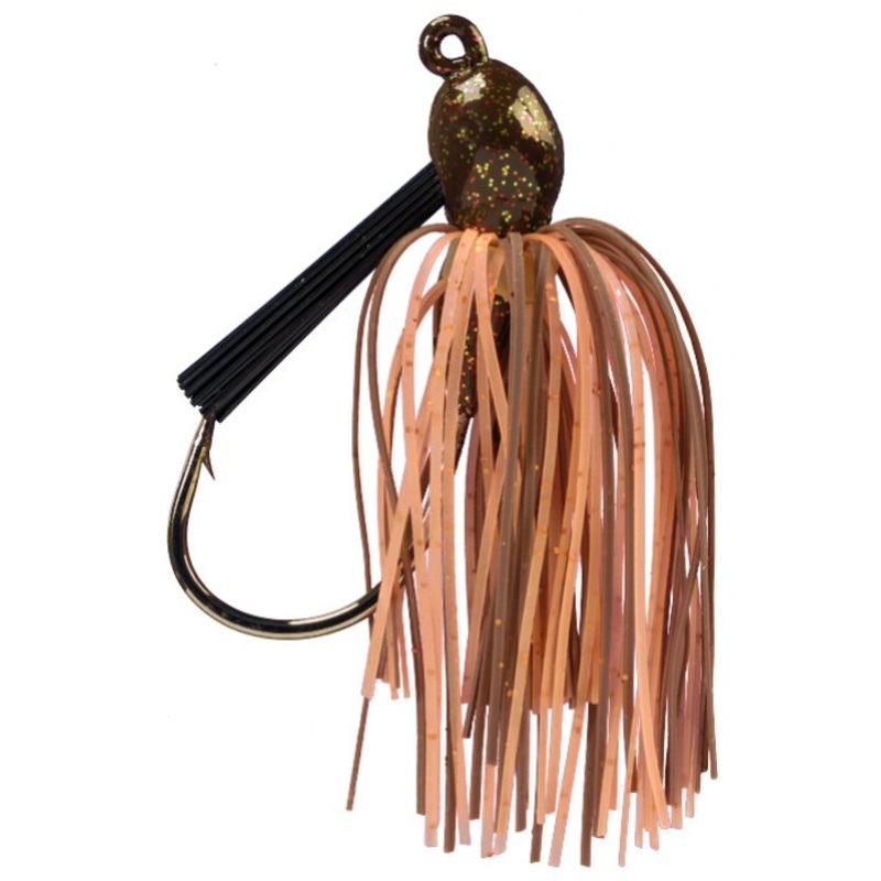 Strike King Bitsy Bug 1/4oz Brown/Orange