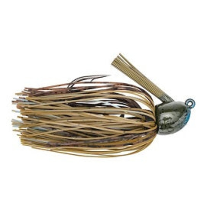 Strike King Hack Attack Fluro Jig 1/2oz Blue Craw