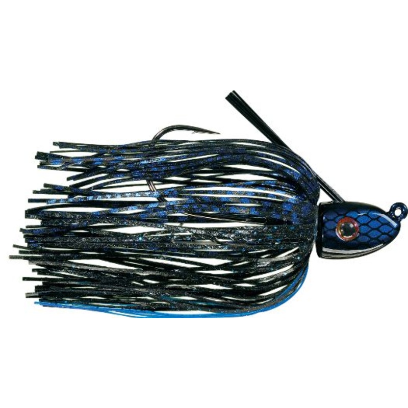 Strike King Swimming Jig 1/4oz Black/Blue