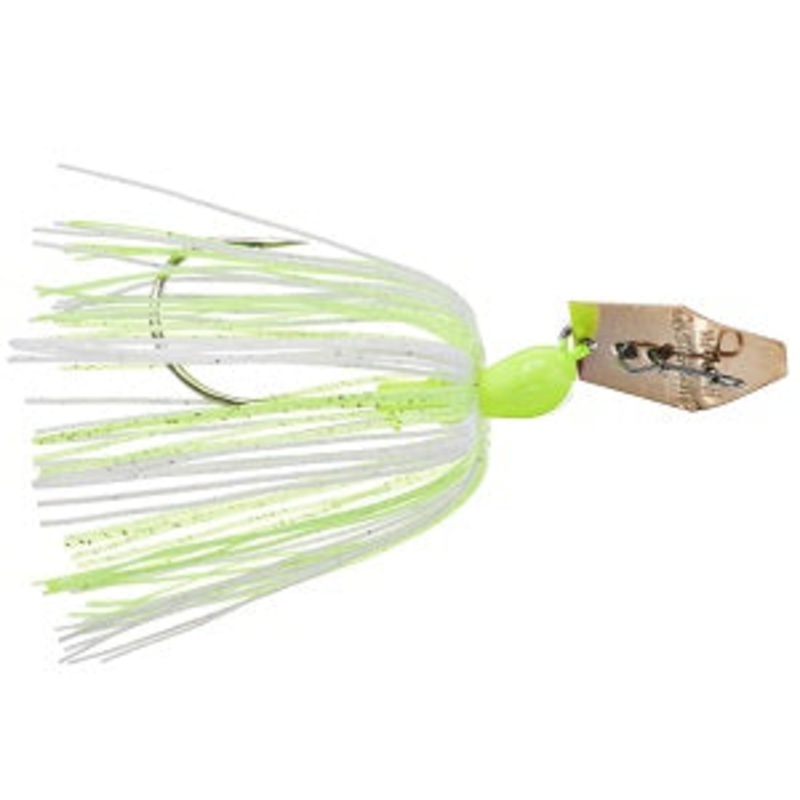 Z-MAN Chatterbait 3/8 Chart/White Gold Blade