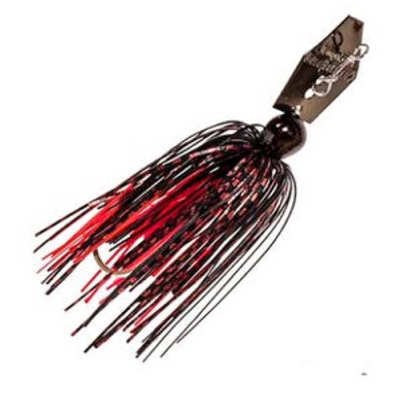 Z-MAN Chatterbait 3/8oz Black/Red