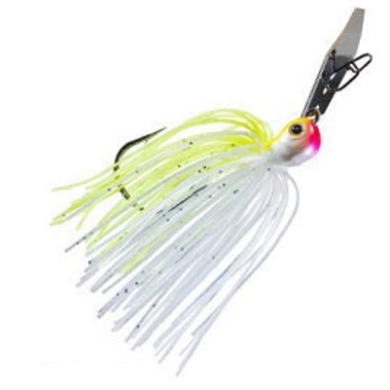 Z-MAN Chatterbait Jack Hammer 3/8oz Chartreuse/White