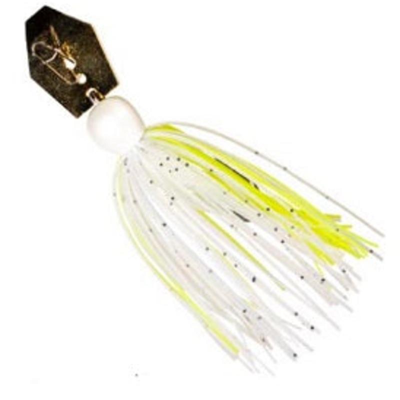 Z-MAN Chatterbait Mini Max 1/4oz Chartreuse/White