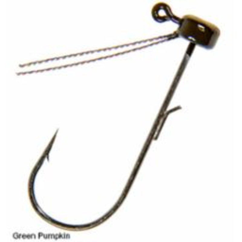 Z-MAN Mag Shroomz Weedless 3/8 3ct Green Pumpkin