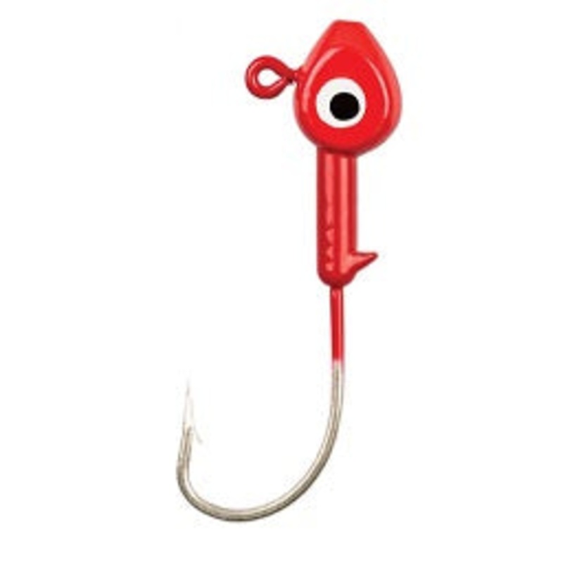 Eagle Claw Eagle Claw Saltwater Fish Head 1/8oz 1c0t Red