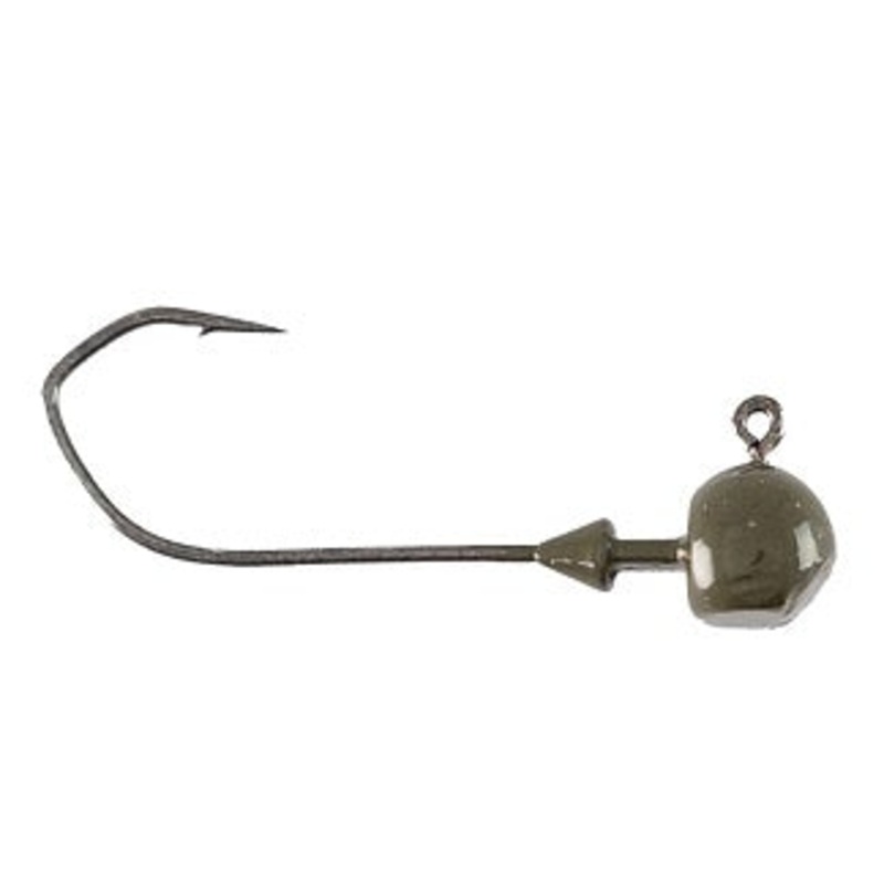 Missile NedBall Head 3/16 3ct Green Pumpkin
