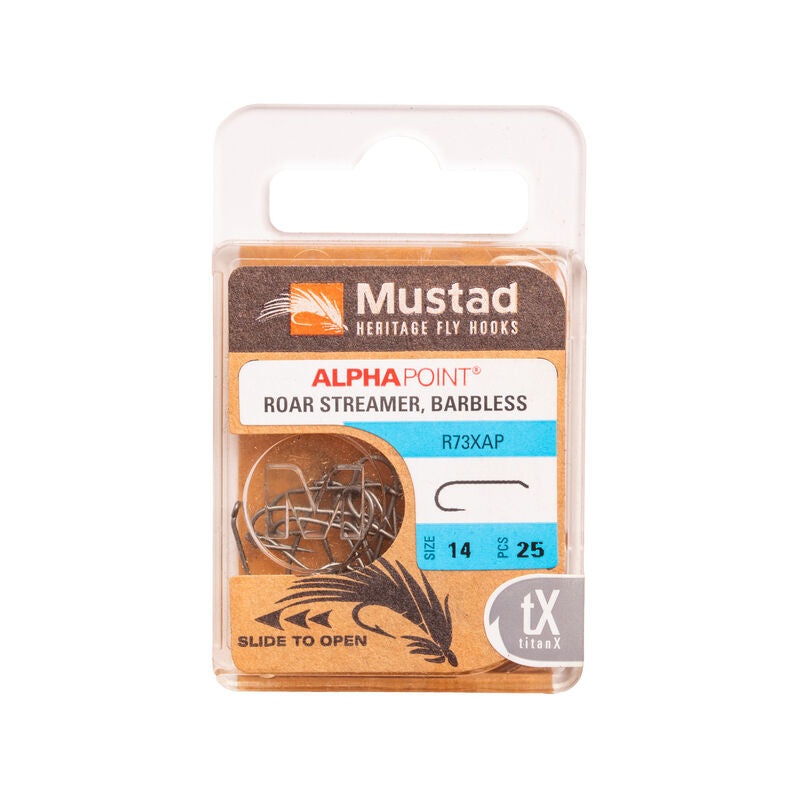 Mustad - Roar Streamer Barbless Hook R73XAP