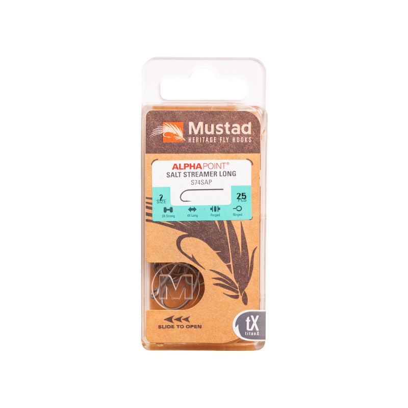 Mustad - Salt Streamer Long Hook S74SAP