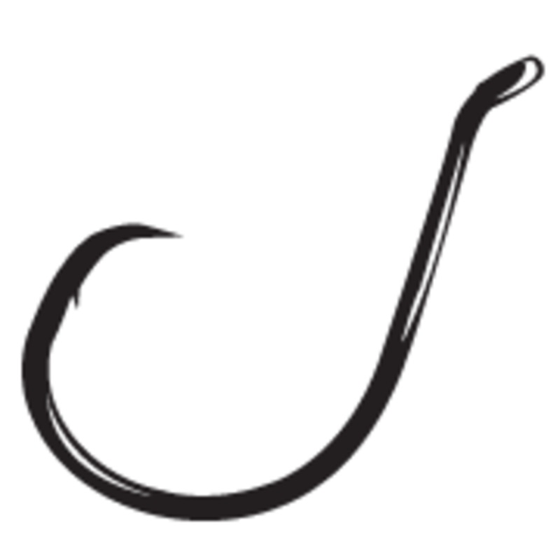 Gamakatsu Octopus Circle Hook Black Nickle Size 7/0 6ct