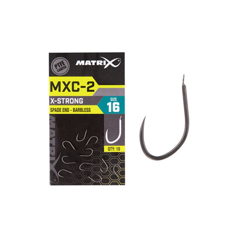 Matrix MXC-2 X Strong Spade End Barbless Hooks