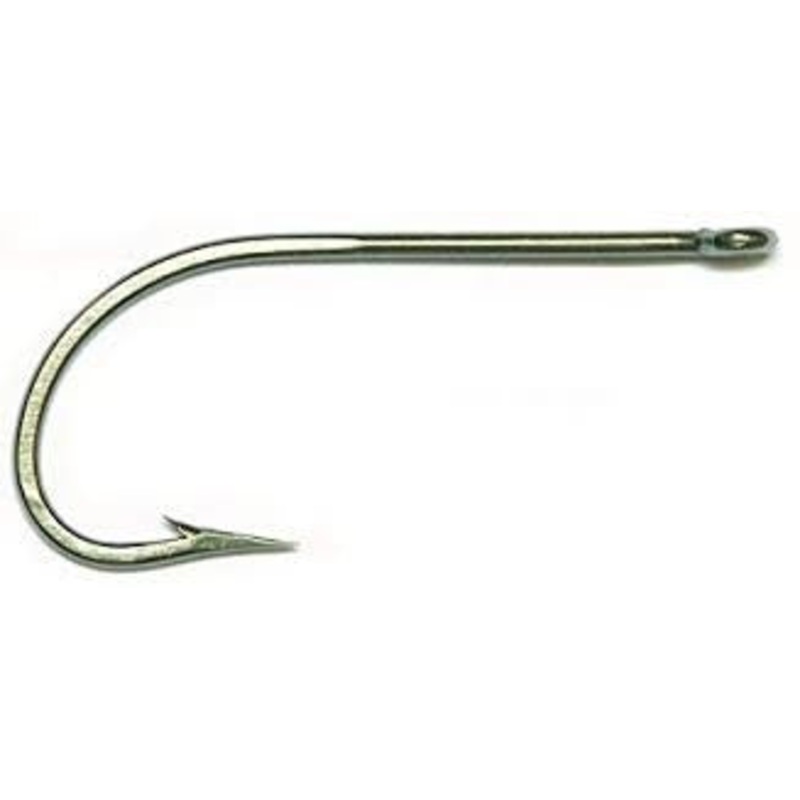 Mustad O'Shaughnessy Hook Stainless 100ct  Size 2/0