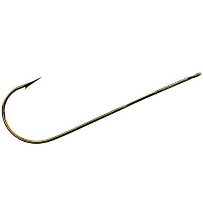 Tru Turn Aberdeen Gold Hook Size 1/0 6ct