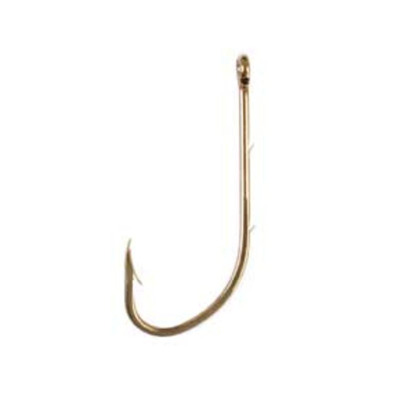 Eagle Claw Bronze Baitholder Hook 100ct Size 1