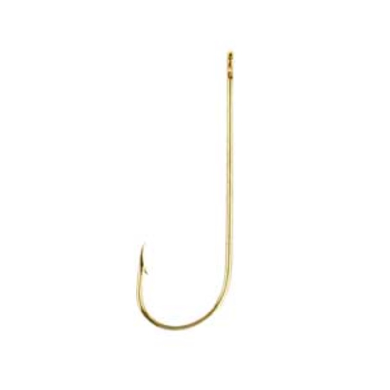 Eagle Claw Gold Aberdeen Hook 10ct Size 1