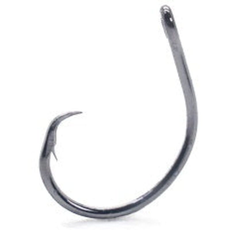 Mustad Demon Perfect Circle Black Nickle 2ct Size 9/0