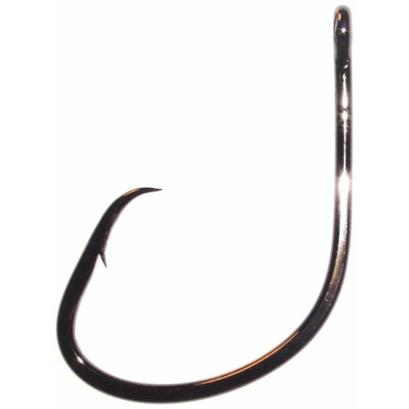 Daiichi Catfish Circle Hook Offset Black Nickle Size 2/0 6ct