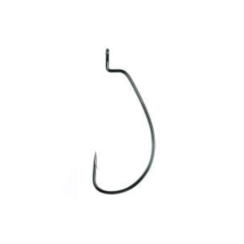 Eagle Claw Lazer Worm Hook Wide Gap PBlack 6ct Size 3/0xxxx
