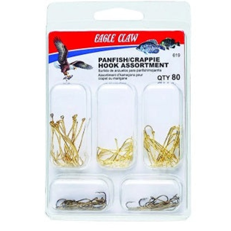 Eagle Claw Species Hook Assortment Crappie 46ct