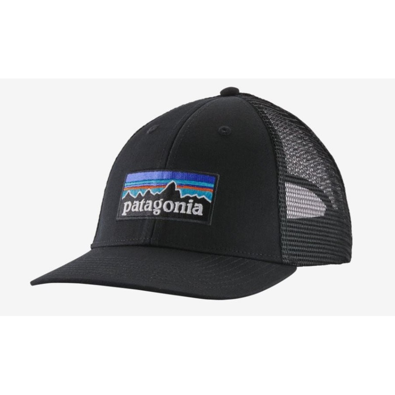 Patagonia P-6 LoPro Trucker Hat - Black
